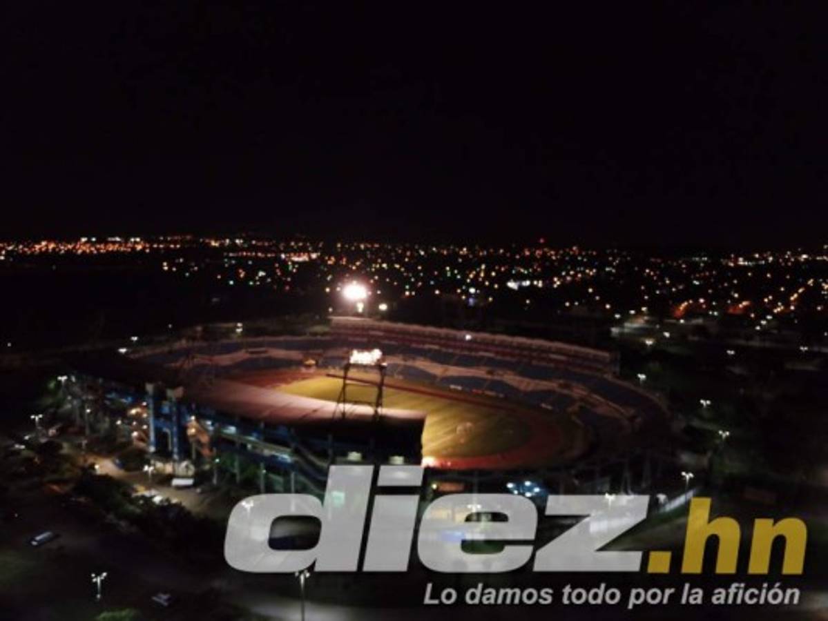 ¡ESPECTACULAR! Así luce el estadio Olímpico previo al Honduras-EUA