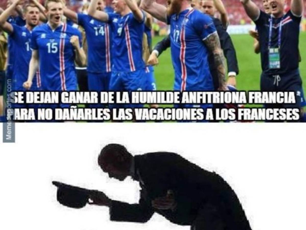 Los mejores memes de la goleada de Francia sobre Islandia en la Eurocopa