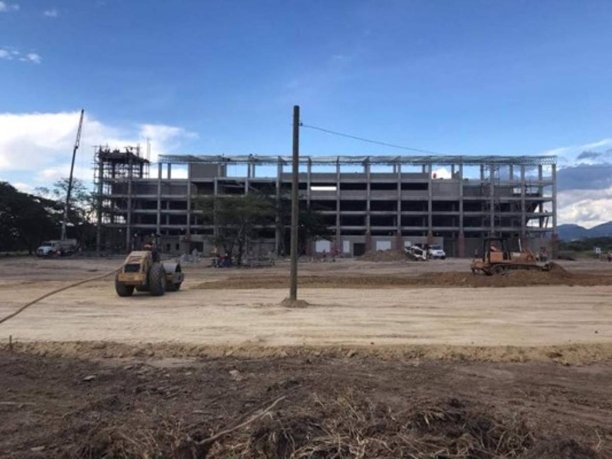 ¡CASI LISTO! Así luce estadio que inaugurarán Olimpia-Motagua en Choluteca