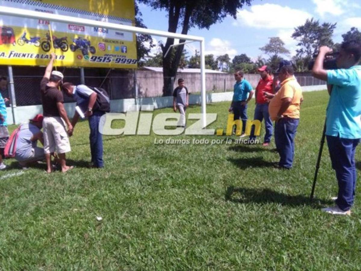 Así es el estadio de San Juan Pueblo donde Vida jugará contra Juticalpa