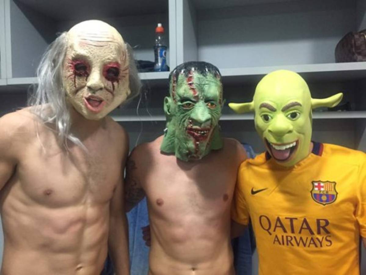 FOTOS: Los deportistas presumen sus disfraces el día de Halloween