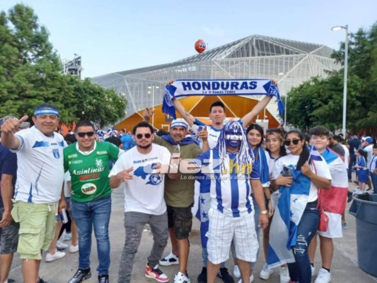 ¡La belleza catracha está presente! El ambientazo que se vive en Houston por el Honduras vs. Qatar