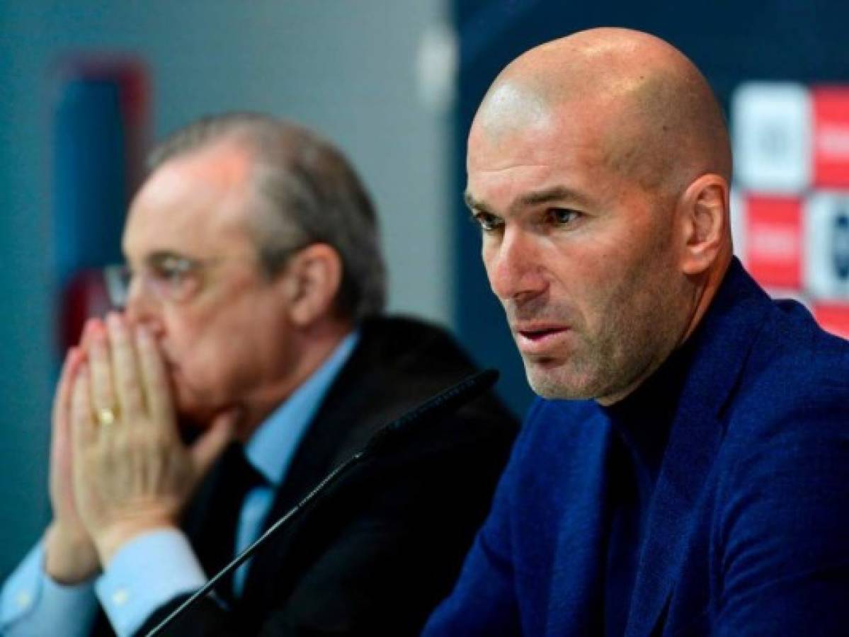 ¡De lo más lindo! Así la vive Zidane mientras el Real Madrid se hunde en crisis