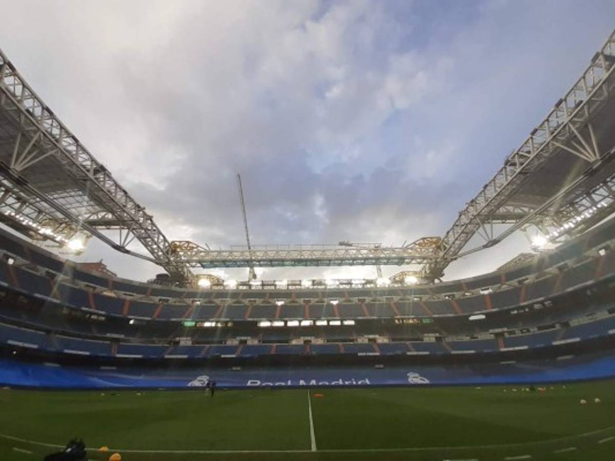 Regresó el fútbol al Santiago Bernabéu 560 días después: Las imágenes del estadio del Real Madrid