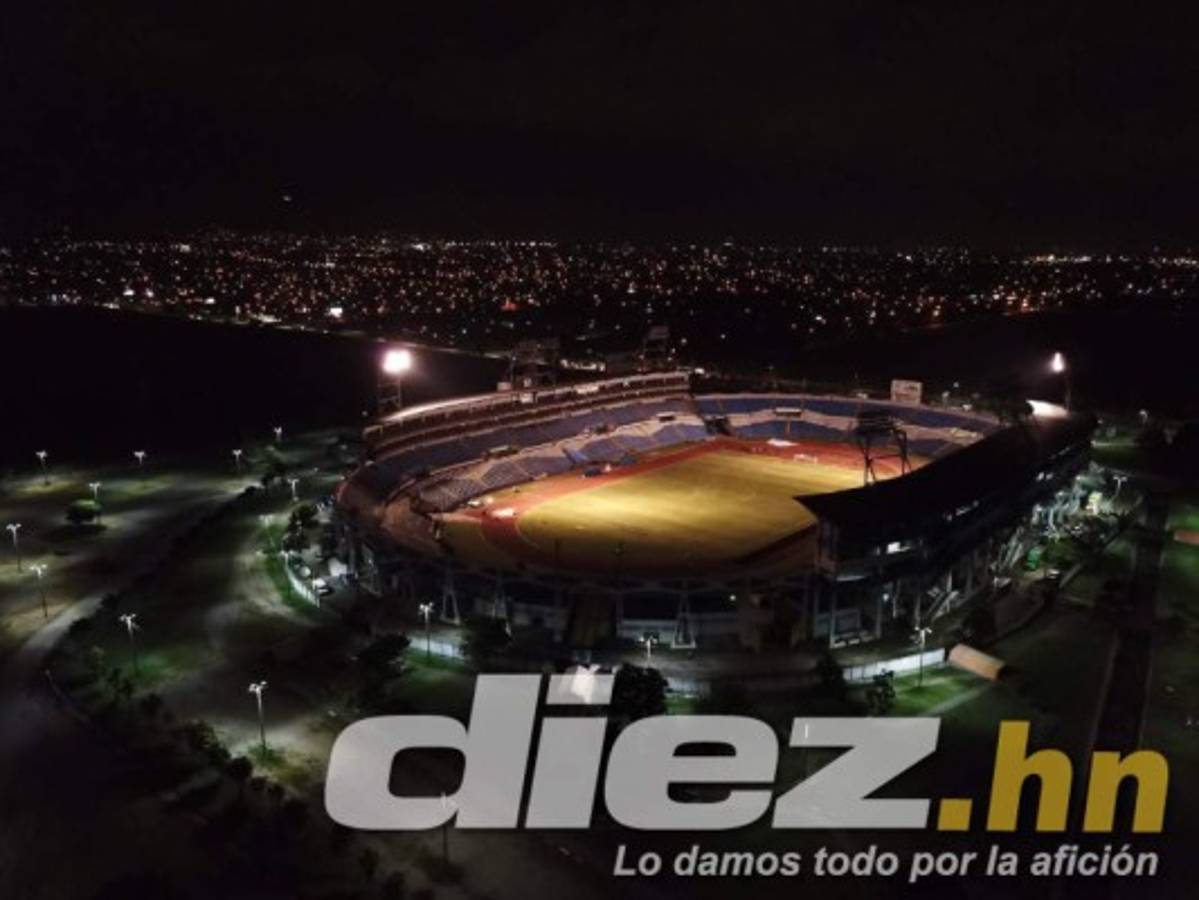 ¡ESPECTACULAR! Así luce el estadio Olímpico previo al Honduras-EUA