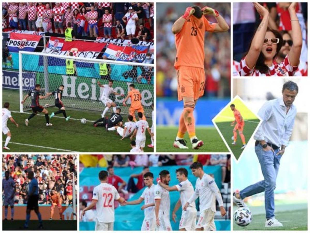 Un fiasco, 'big bang referee' y remontada épica de España eliminando a Croacia en la Eurocopa