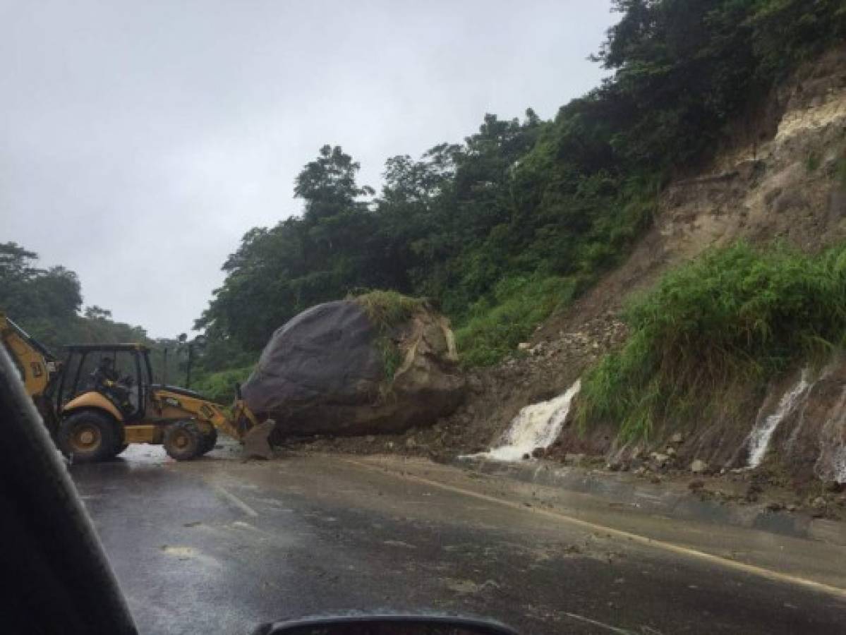 Los estragos causados por lluvias en Costa Rica a pocas horas el choque con Honduras