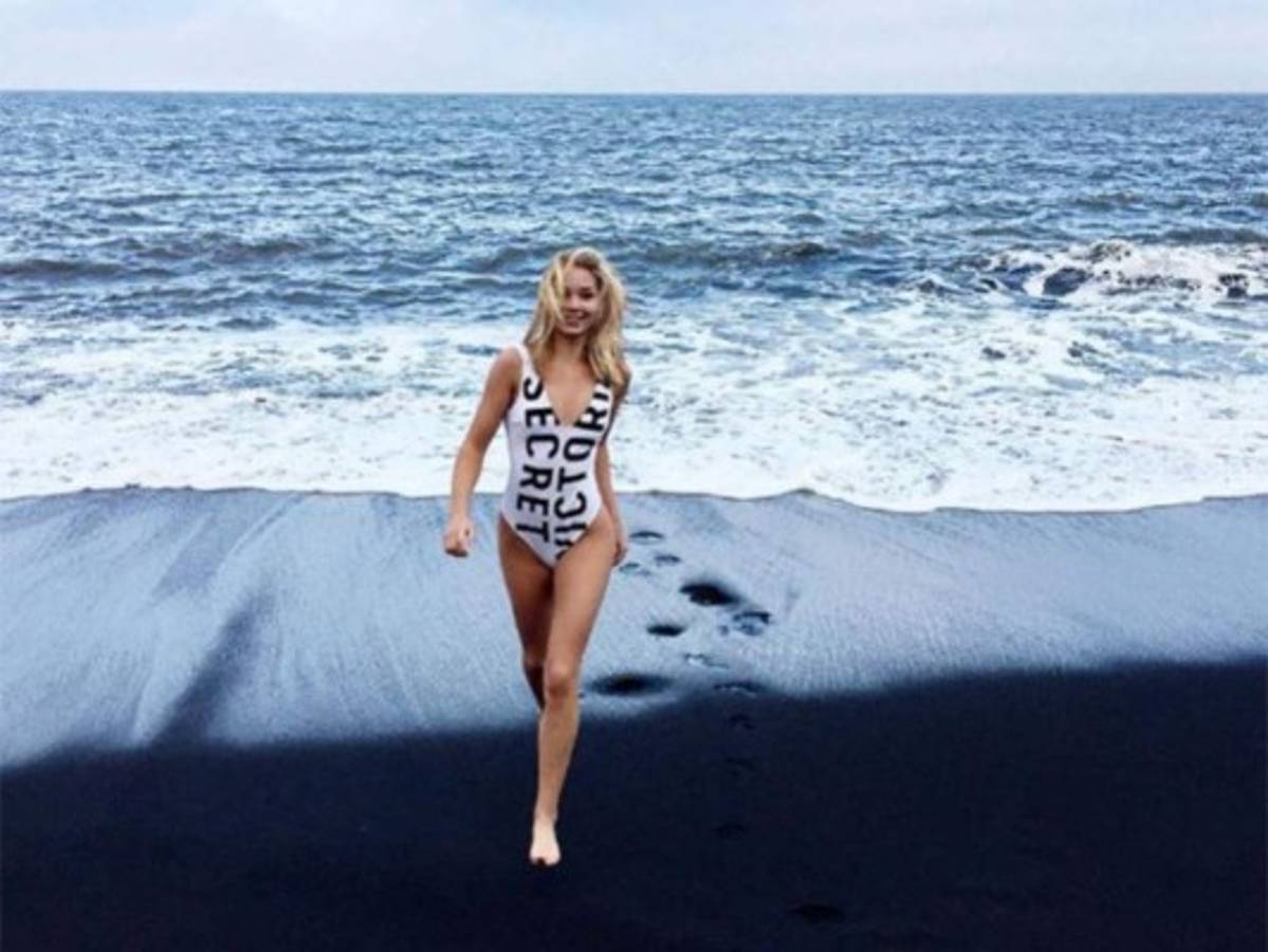 Arna Yr Jonsdottir, la sexy islandesa que fue coronada como Miss Eurocopa