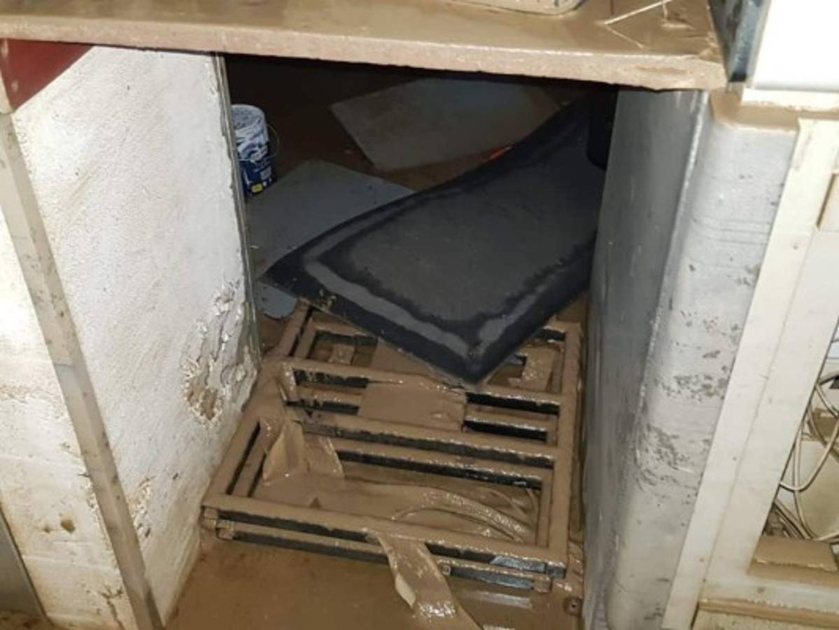 ¿Cuánto tardarán en habilitarlo? Así luce el aeropuerto de San Pedro Sula tras el paso de Eta