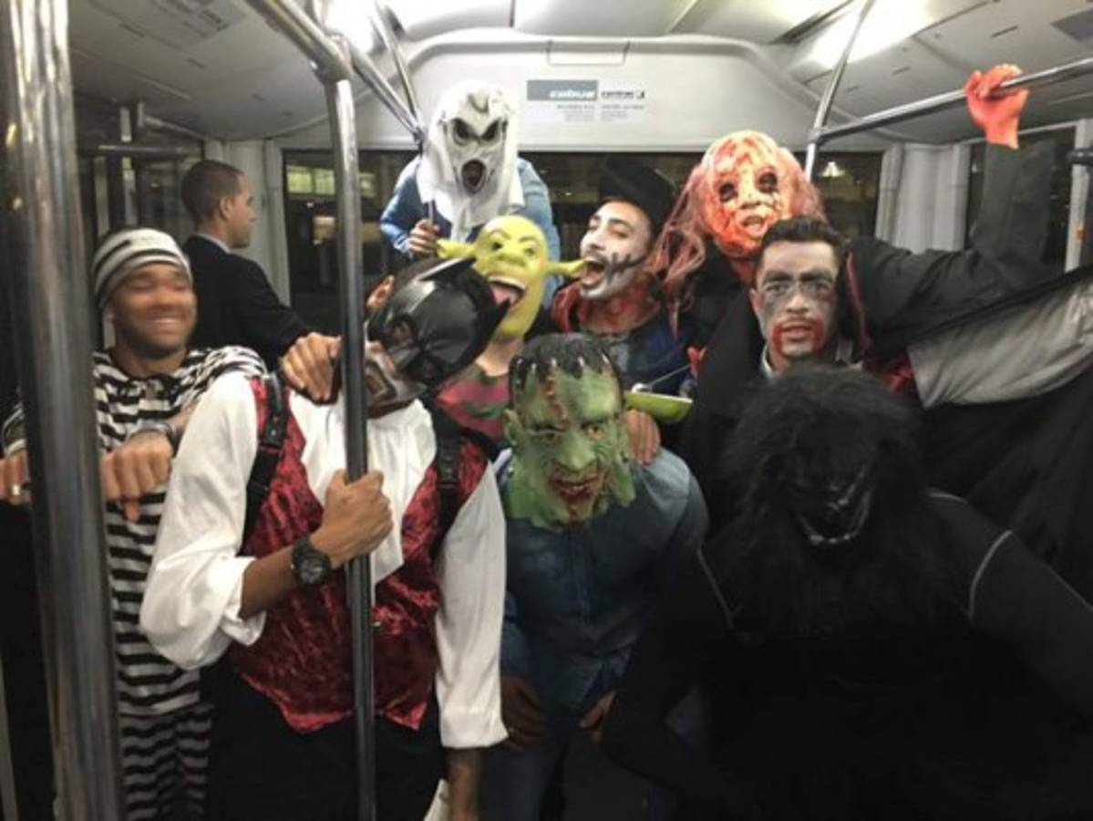 FOTOS: Los deportistas presumen sus disfraces el día de Halloween