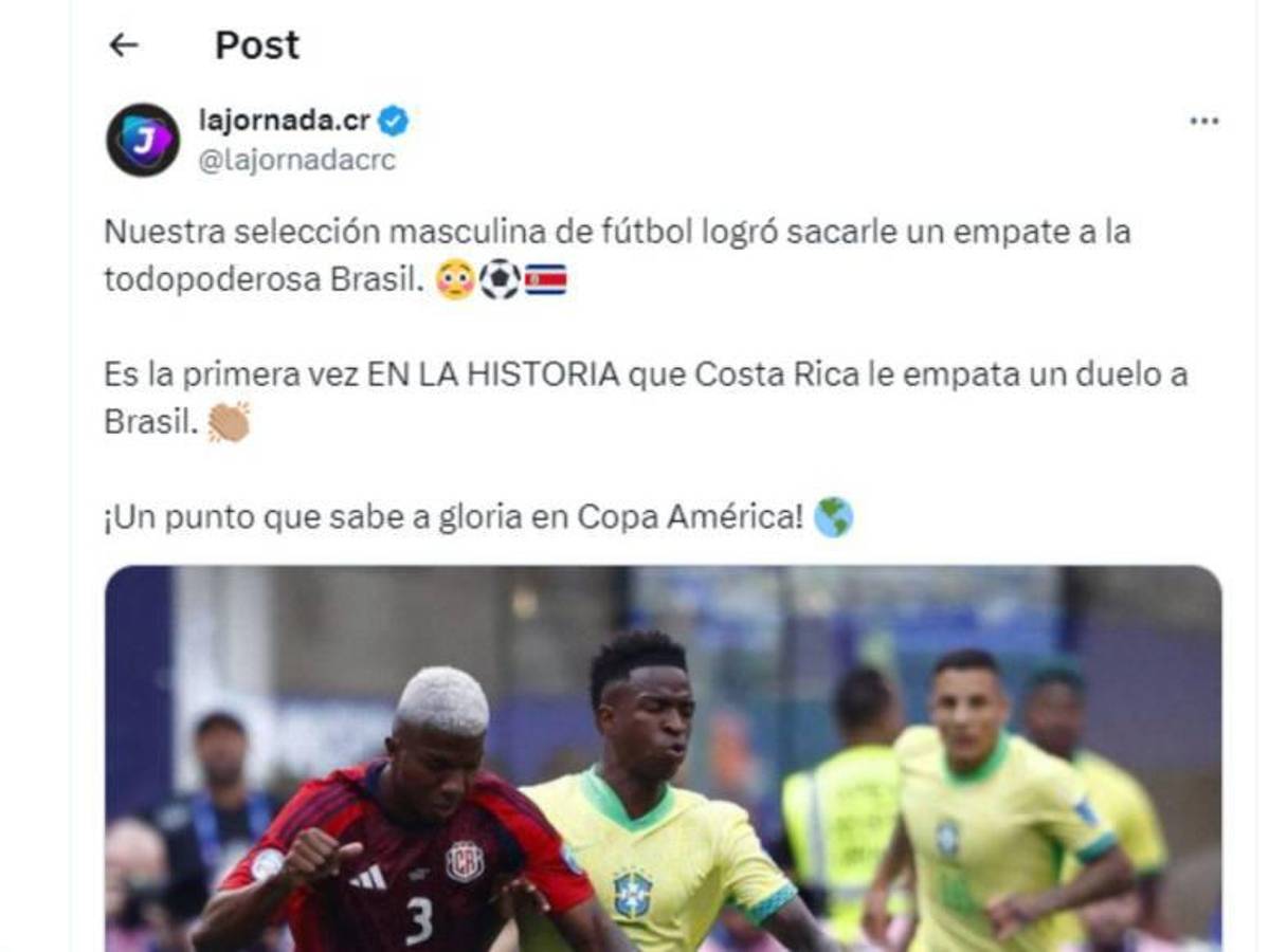 La reacción de la prensa al empate de Costa Rica en Copa América: Faitelson destruye a los ticos y en Panamá no soportan