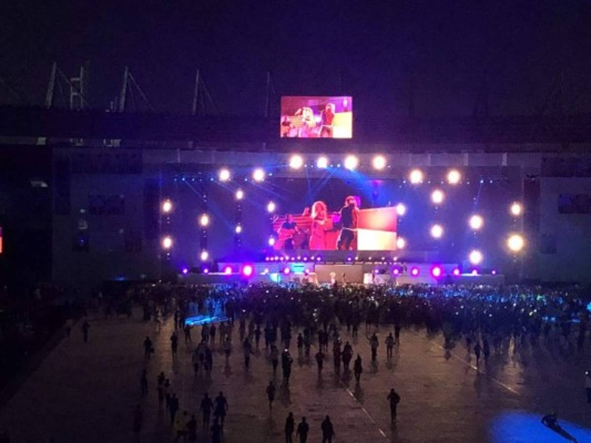 Shakira se roba las miradas en la inauguración de los Juegos de Barranquilla