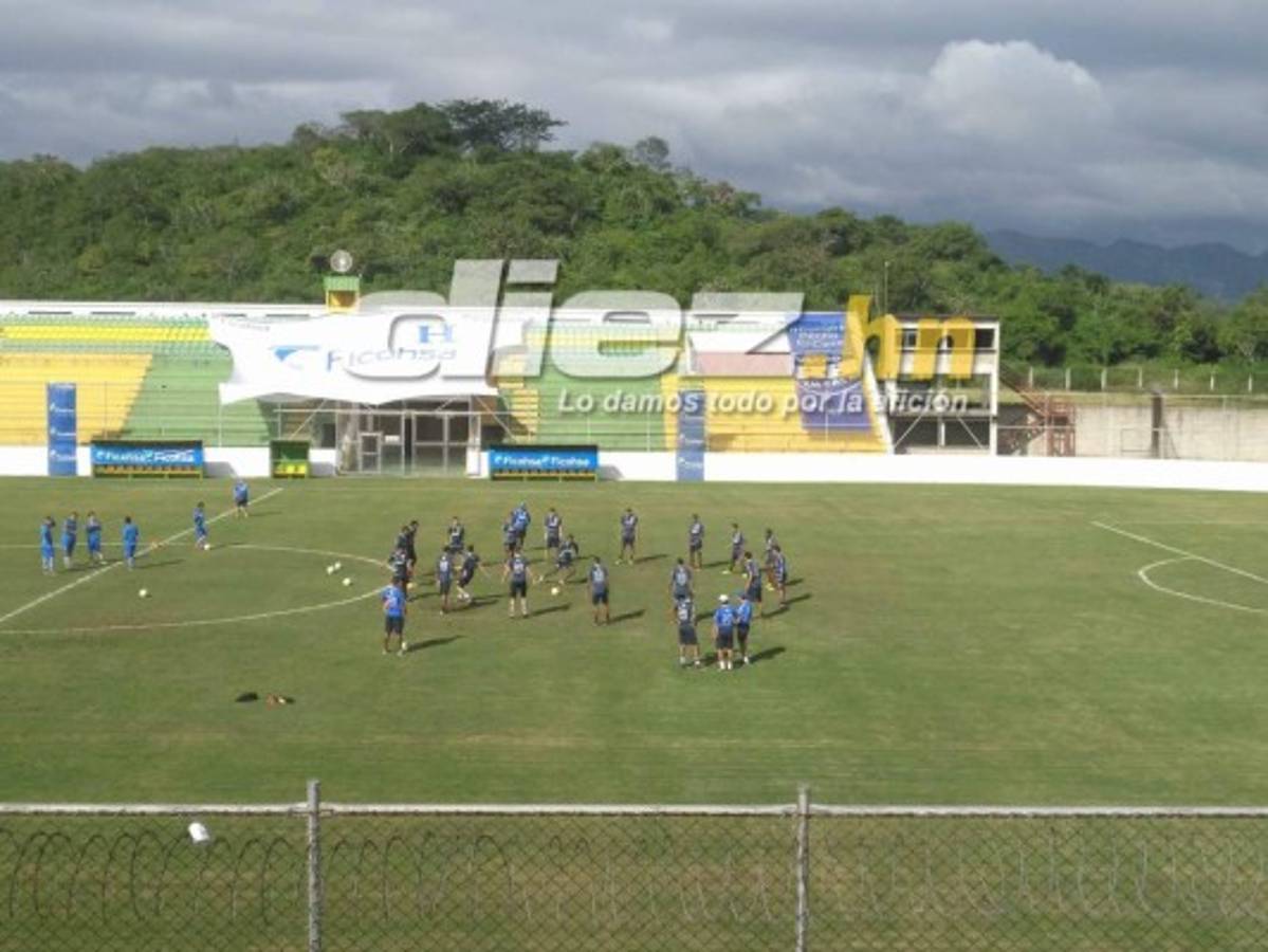 ¡Concentrados! Así fue el primer entrenamiento de Honduras de cara a duelos de repechaje