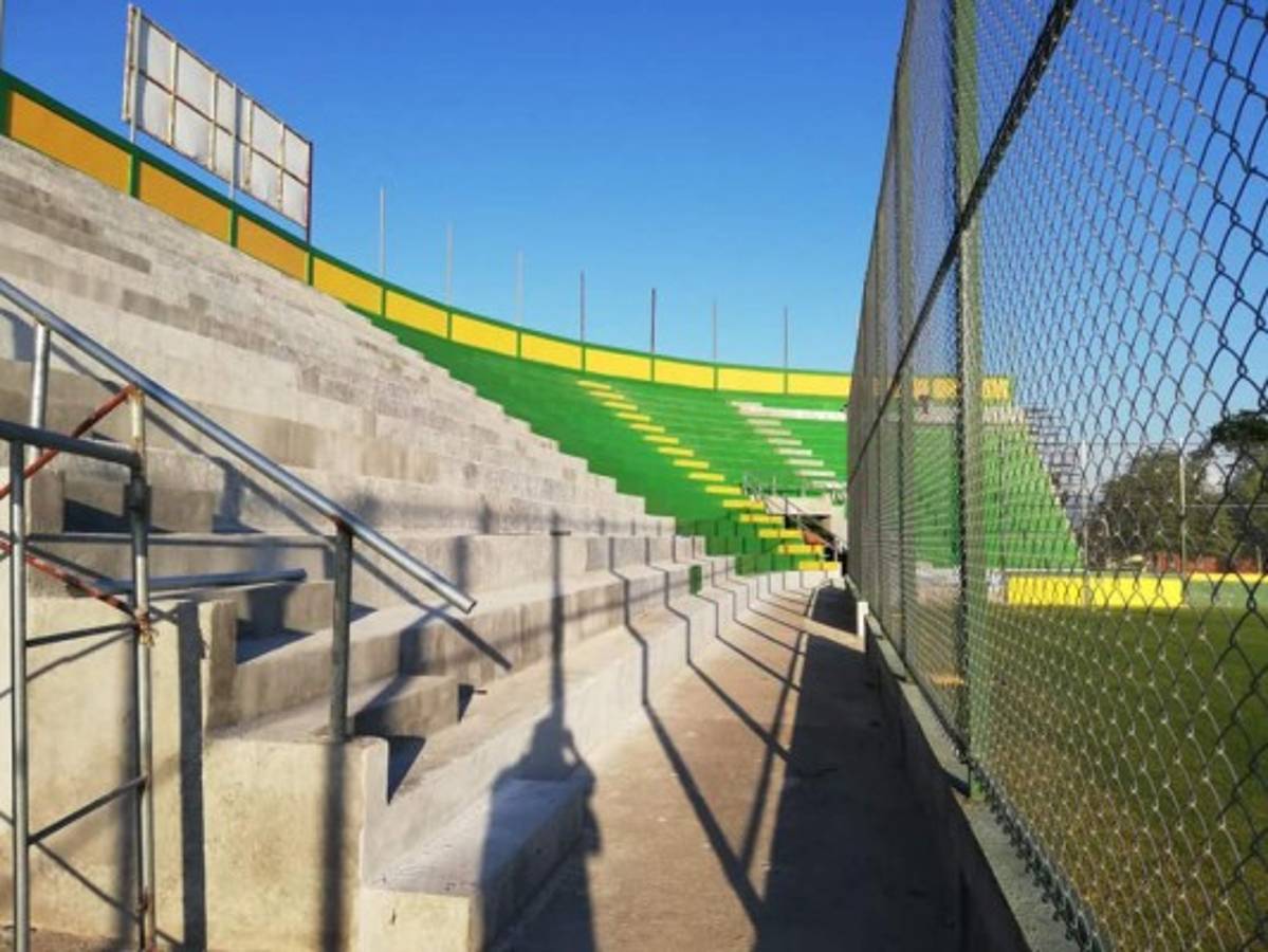 Empiezan a embellecer estadio del Parrillas One en La Lima y se acerca su estreno