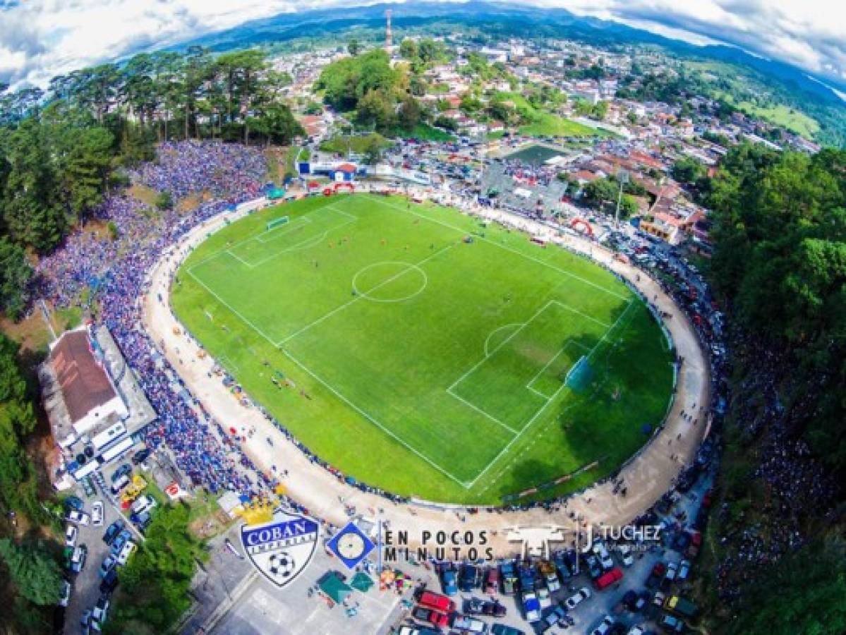 El ecológico estadio Verapaz de Guatemala ¡una belleza!