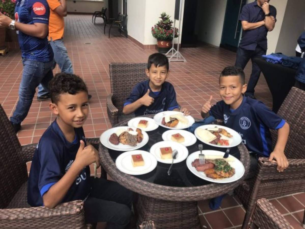 Así fue el almuerzo de los jugadores de Motagua con la directiva previo a la Gran Final