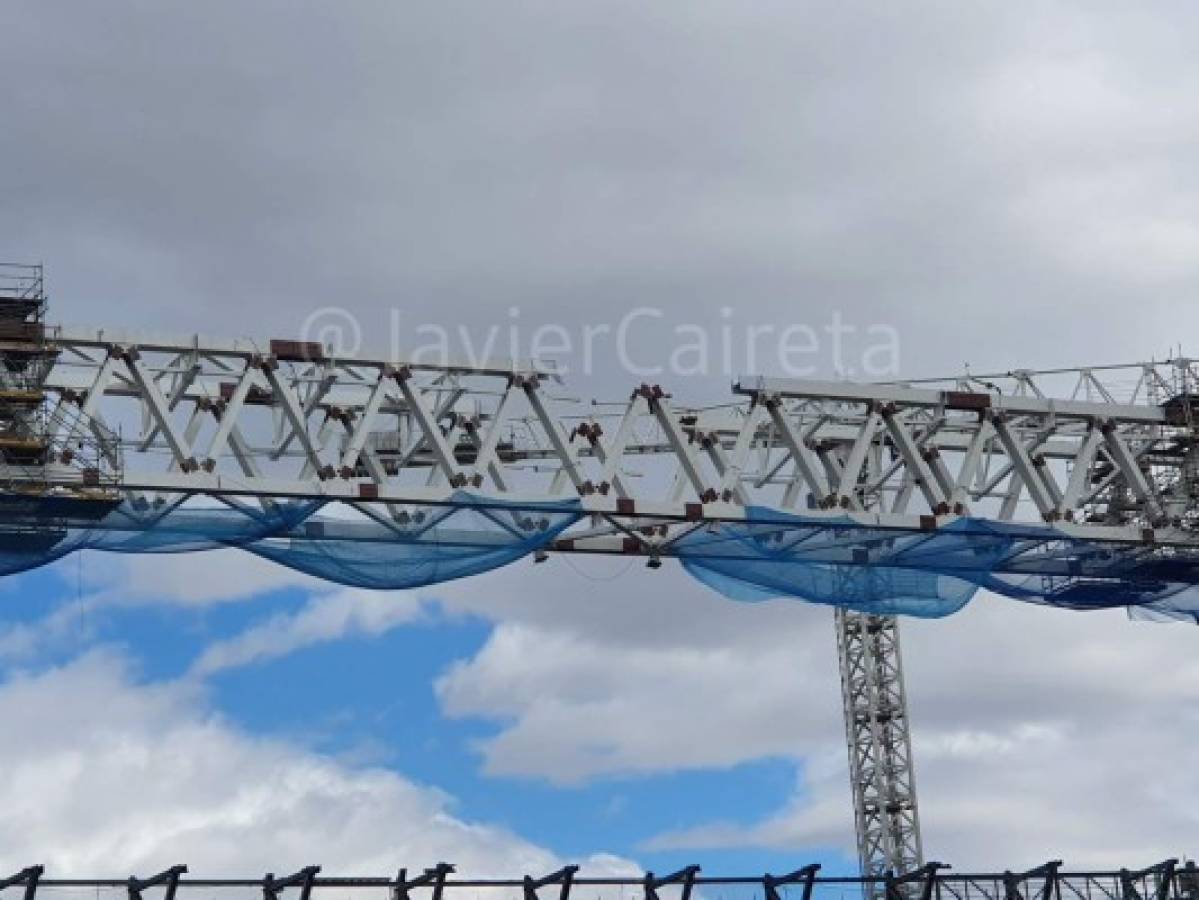 El Bernabéu, listo para el regreso del fútbol: Así va la transformación del estadio del Real Madrid