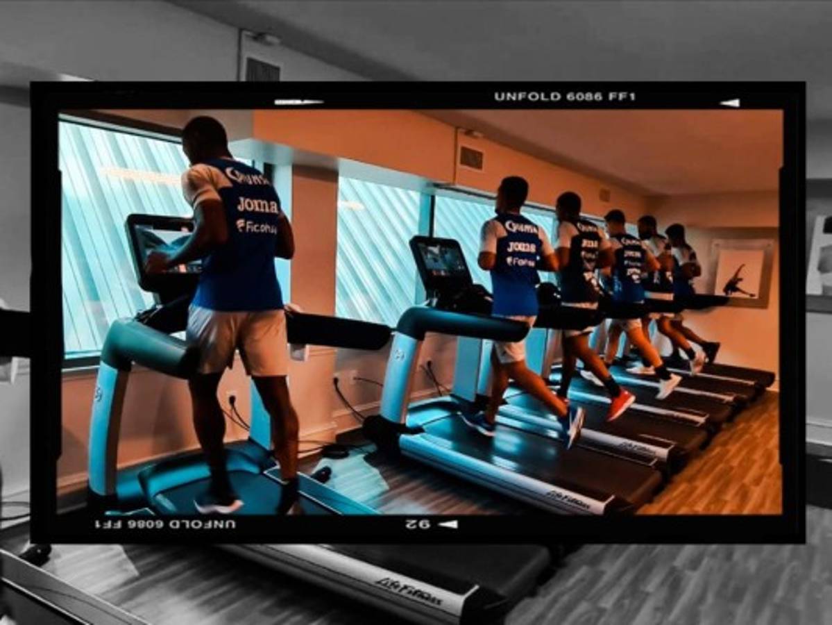 Trabajo de gimnasio y dos futbolistas de la 'H' entre 'algodones': así comenzó el día para la Selección de Honduras