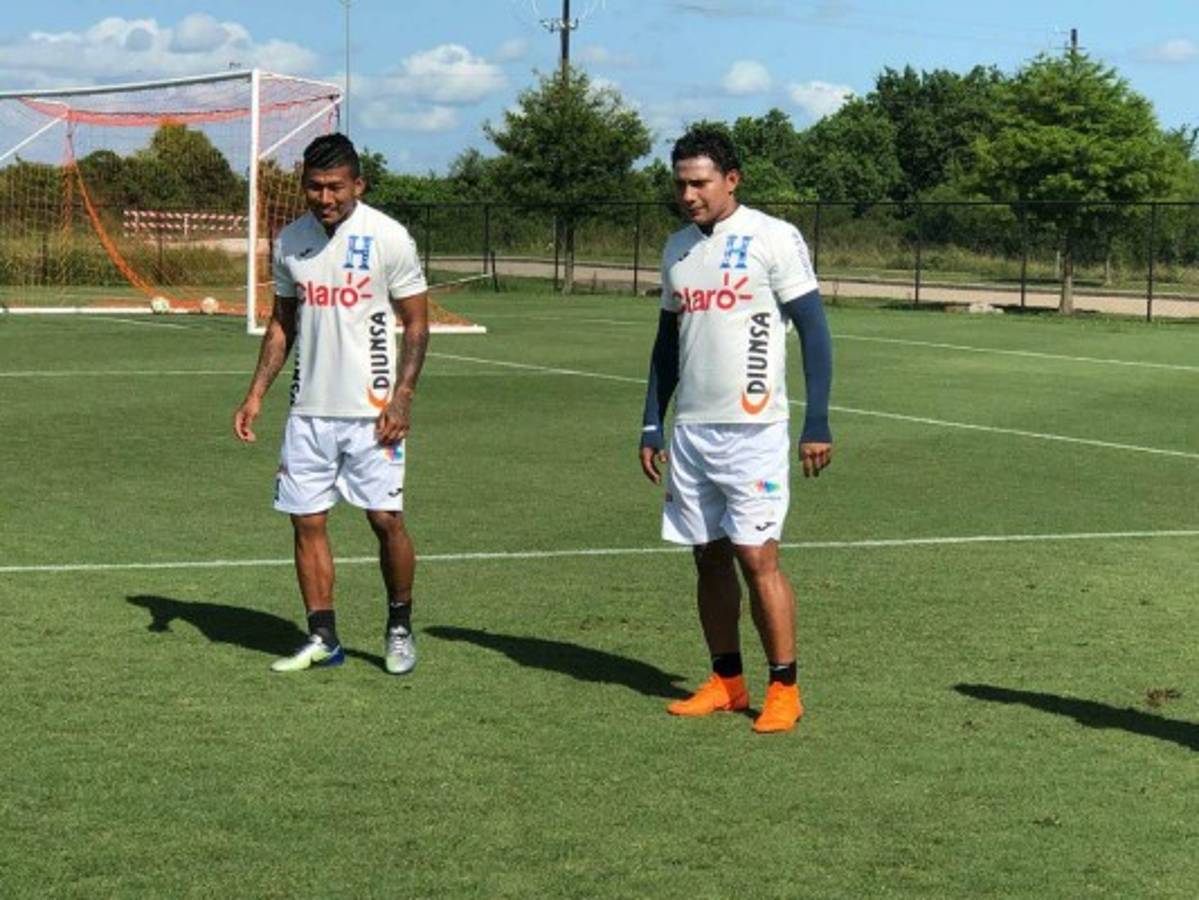FOTOS: Así fue la curiosa práctica de la Selección de Honduras en Houston