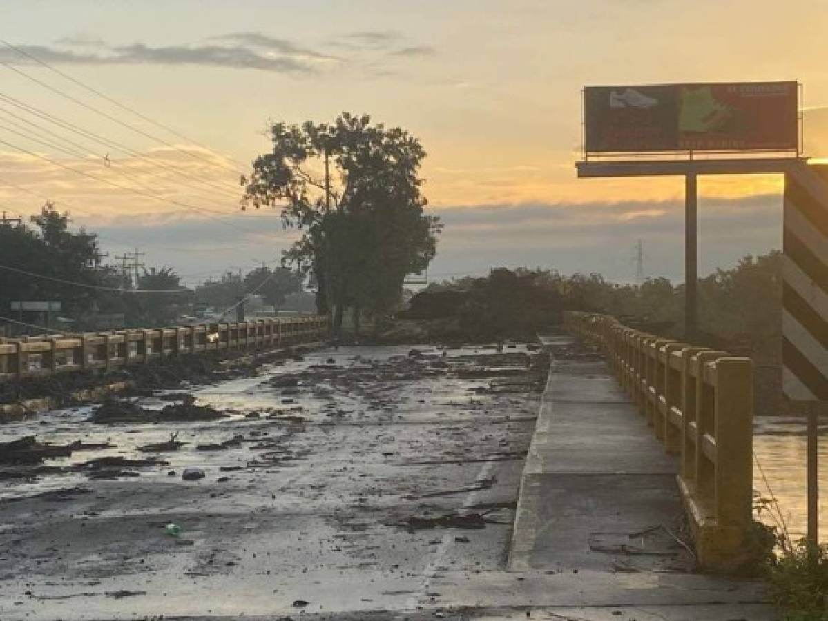 Durísimas imágenes: así lucen La Lima y Choloma devastadas por las lluvias que dejó Iota en Honduras