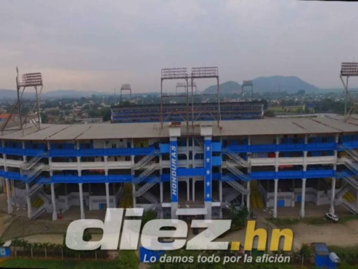 El antes y después del estadio Olímpico; la casa de la Selección de Honduras