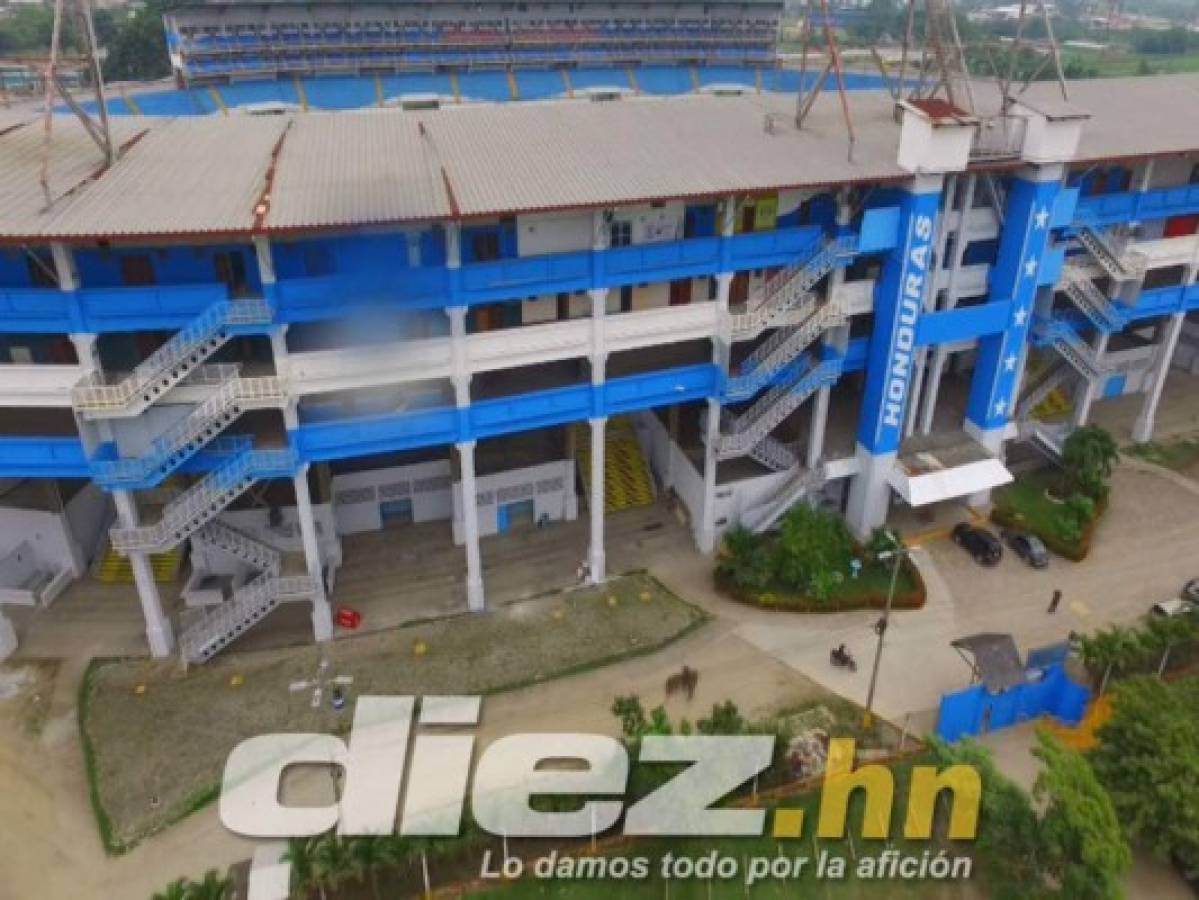 El antes y después del estadio Olímpico; la casa de la Selección de Honduras