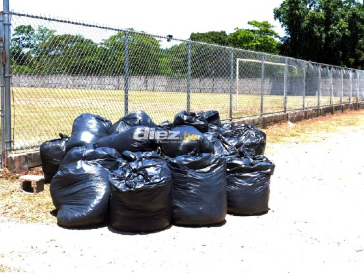 Así luce el estadio de Roatán tras los retoques para el Galaxy-Olimpia