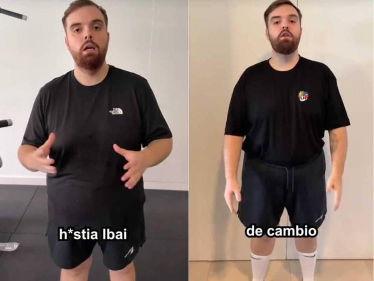 El increíble cambio físico de Ibai Llanos, amigo de Messi y rey del streaming: ¿cuántos kilos bajó en 71 días?