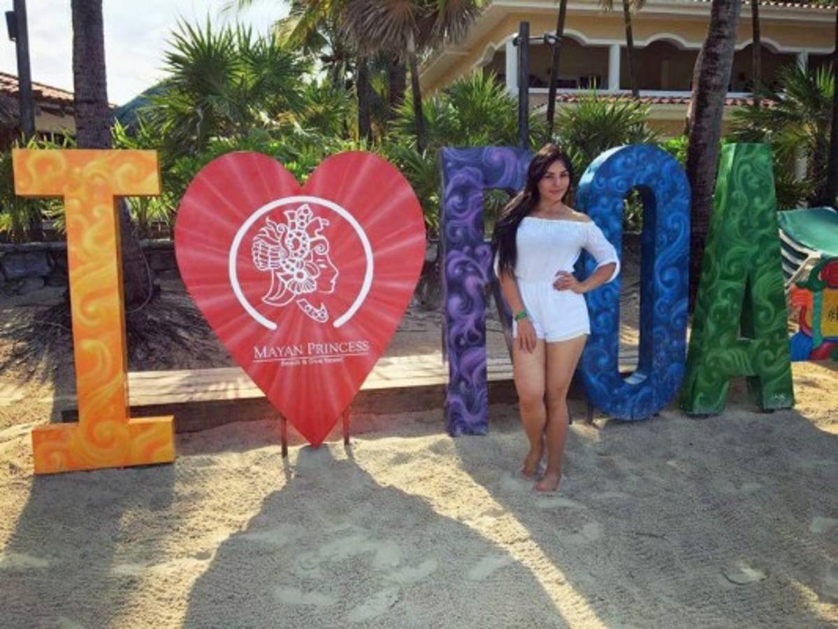 Gaby Martínez, la belleza hondureña que mañana estará alentando a la H