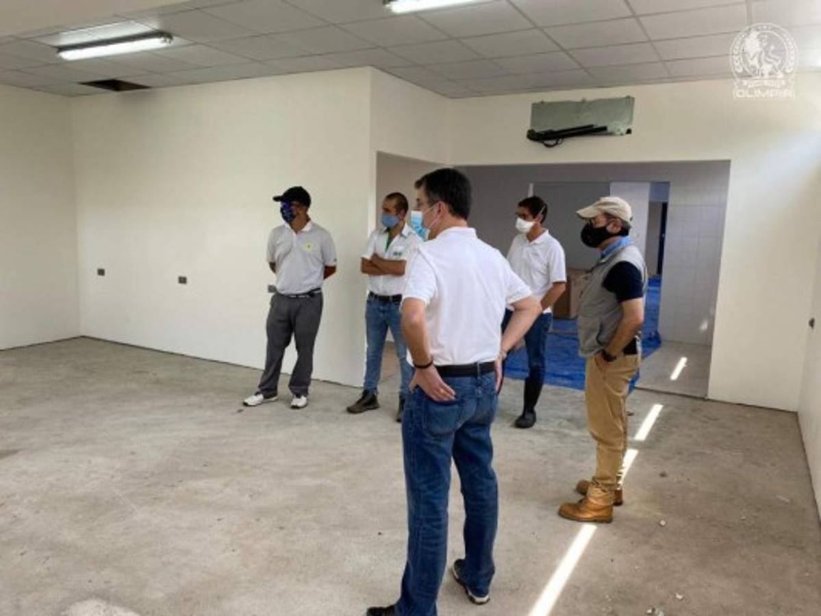 ¡Casi listo! Así lucen las canchas de la Sede del Olimpia previstas para inaugurar en marzo