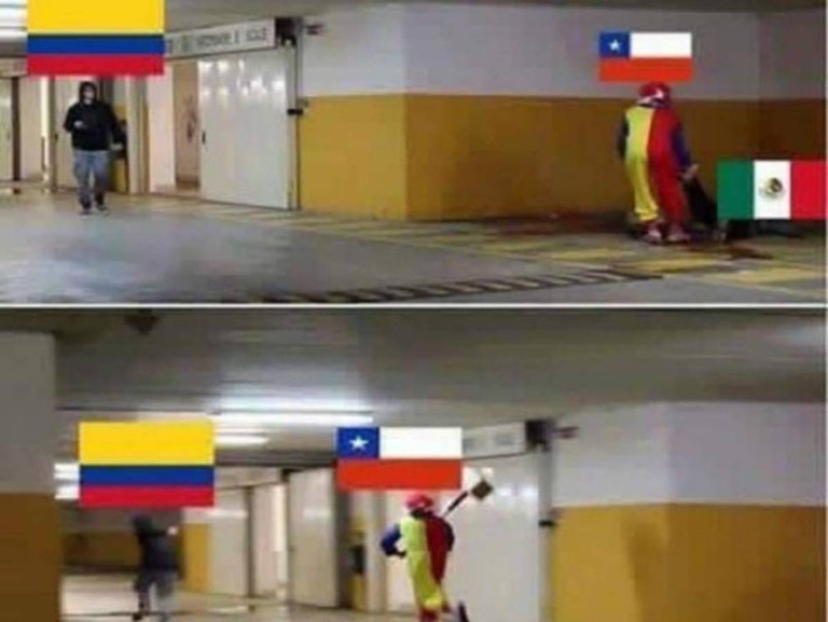Los mejores memes del triunfo de Chile sobre Colombia en la Copa América