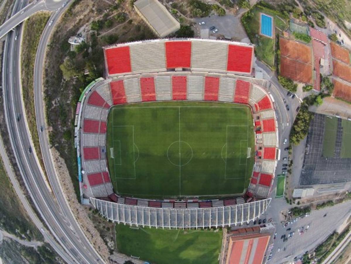 ESPECTACULAR: El estadio Municipal de Montilivi, la nueva casa del 'Choco' Lozano
