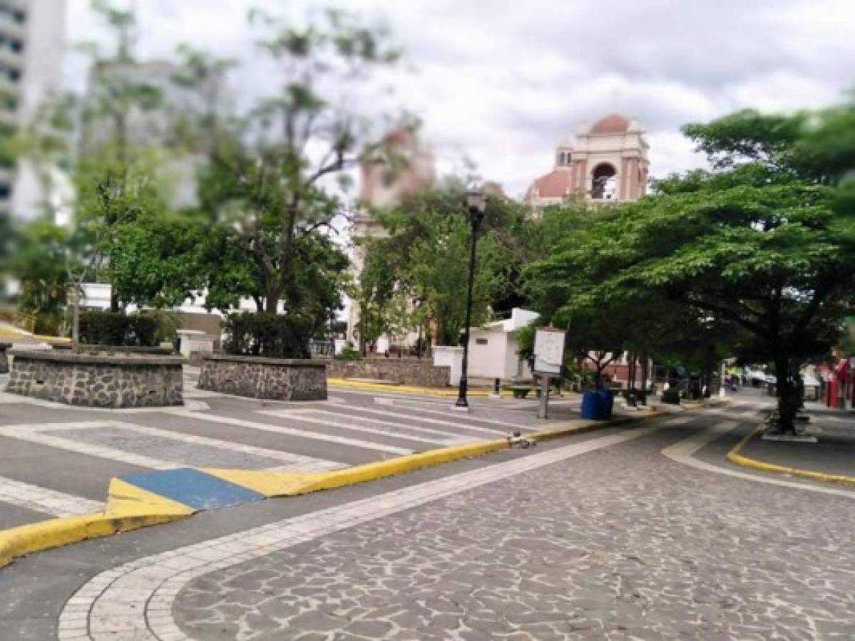 Las sorprendentes imágenes del centro de San Pedro Sula: Limpia y ordenada