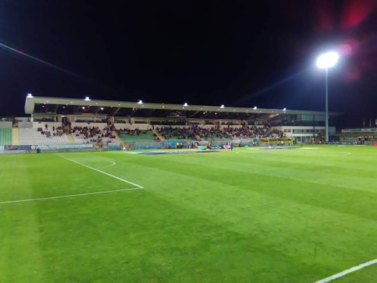 El pequeño y humilde estadio donde jugarán Rubilio Castillo y Jonathan Rubio en Tondela