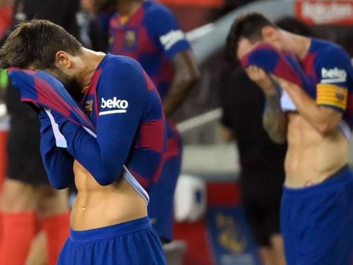 Messi destrozado: Los rostros de tristeza del Barcelona tras perder la liga española ante el Madrid  