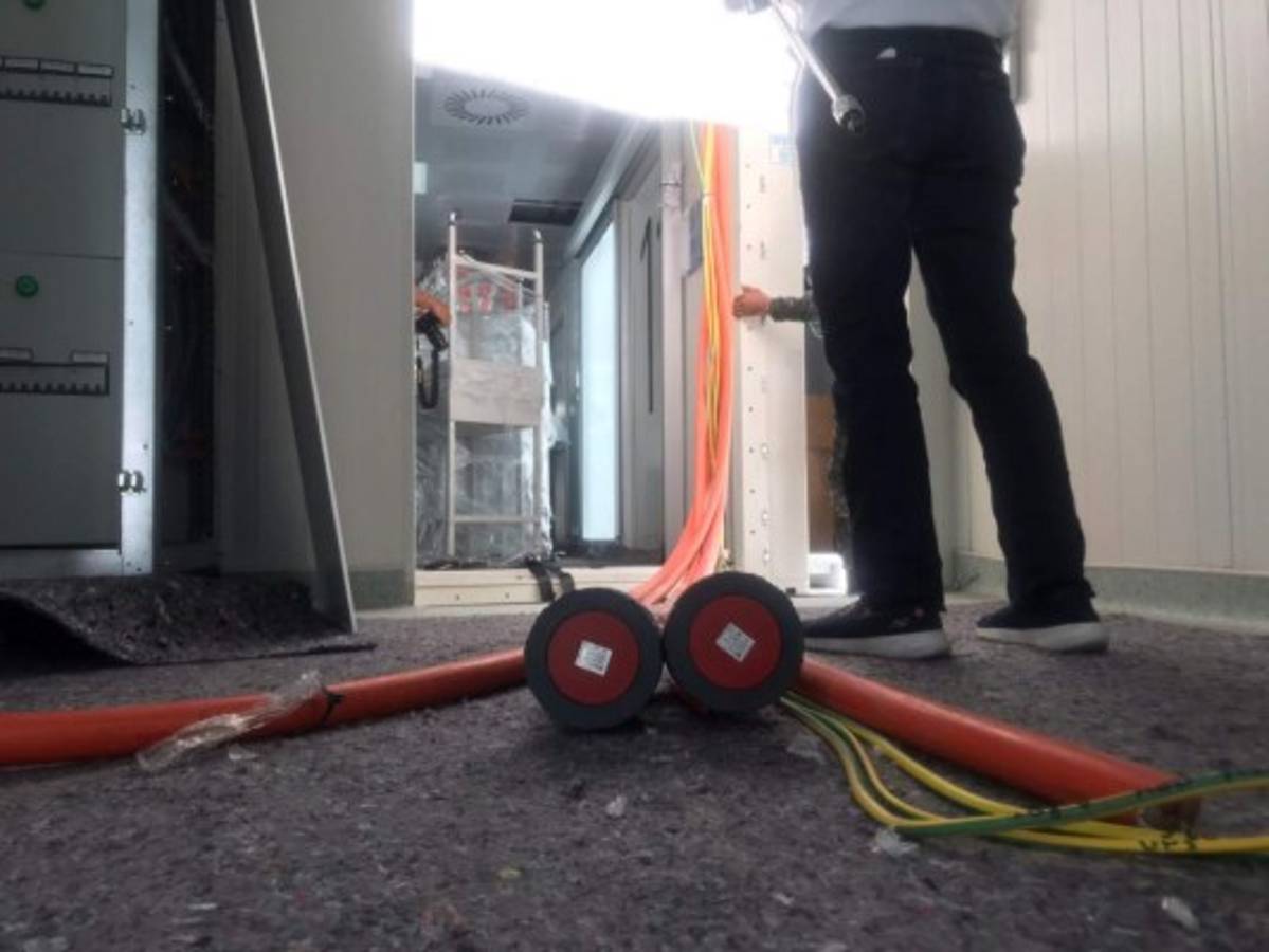 Así es por dentro el hospital movil que se ha instalado en San Pedro Sula para pacientes con coronavirus