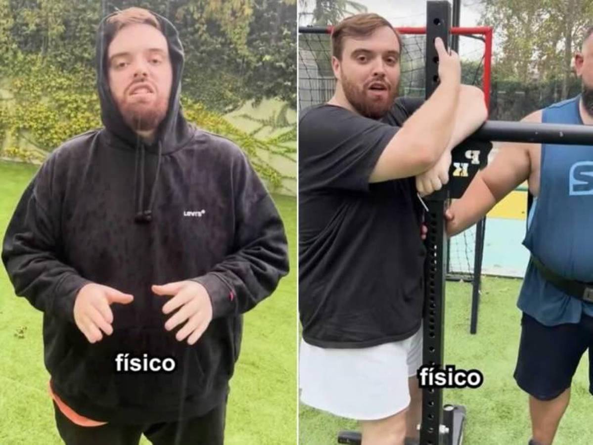 El increíble cambio físico de Ibai Llanos, amigo de Messi y rey del streaming: ¿cuántos kilos bajó en 71 días?