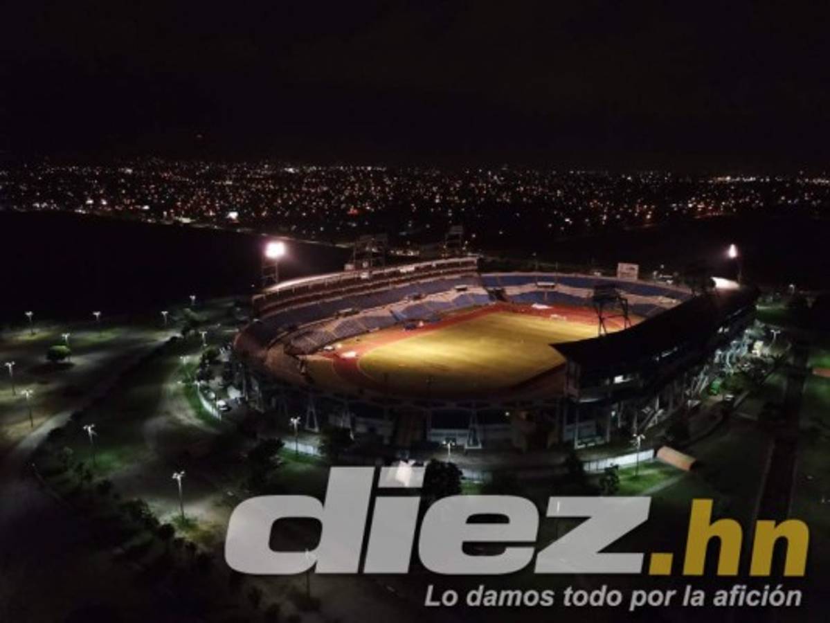 ¡ESPECTACULAR! Así luce el estadio Olímpico previo al Honduras-EUA