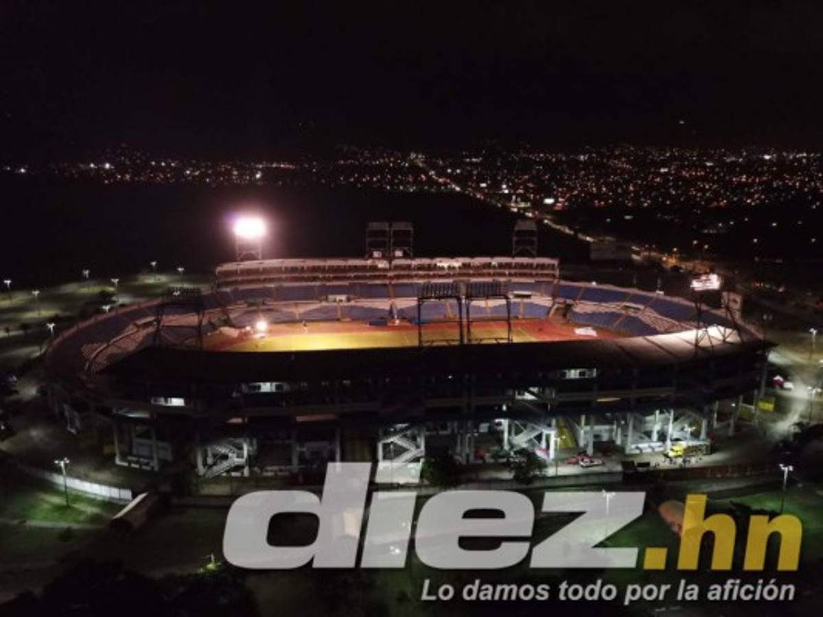 ¡ESPECTACULAR! Así luce el estadio Olímpico previo al Honduras-EUA