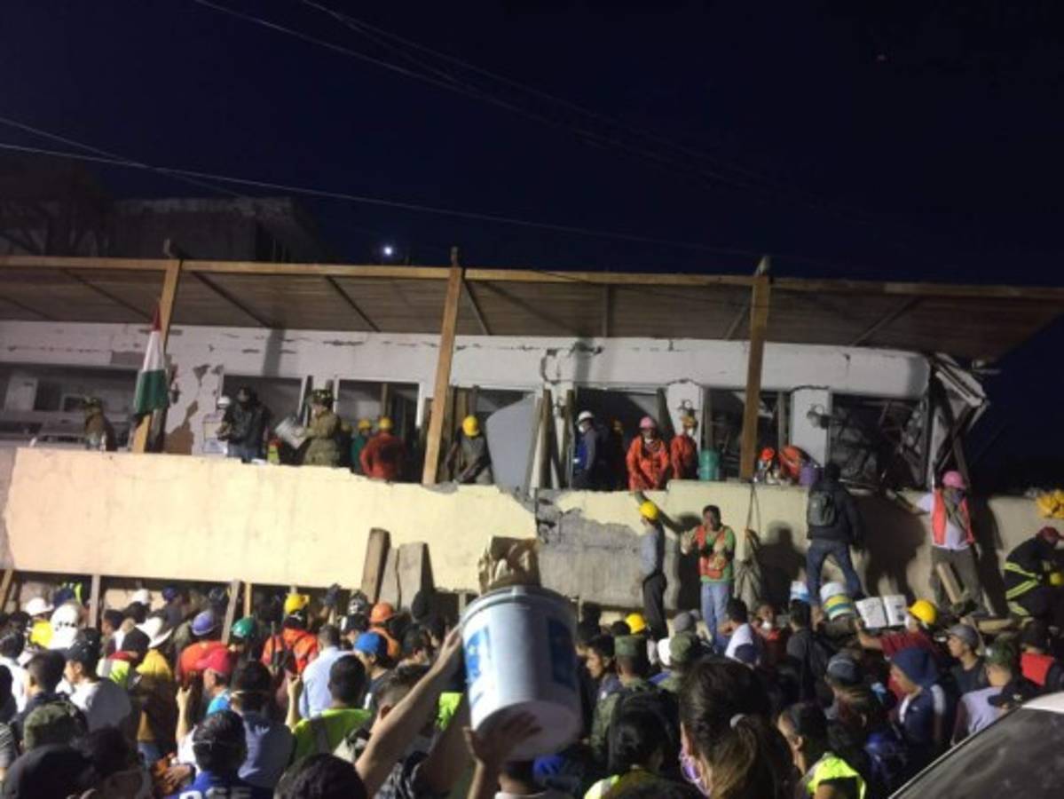 Las imágenes conmovedoras e impactantes del sismo que sacudió a México  