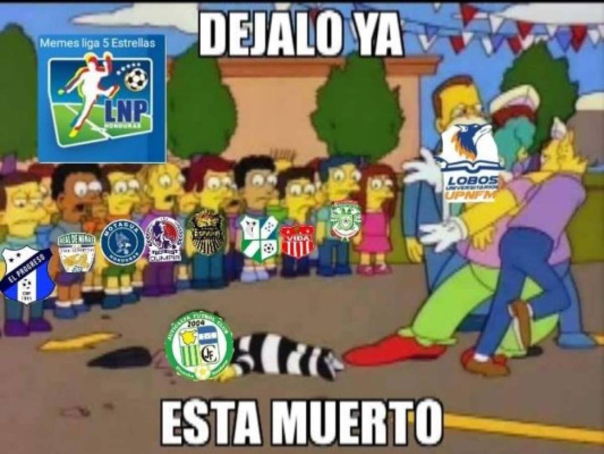 MEMES: Hacen pedazos al Real España tras perder ante Olimpia en Tegucigalpa