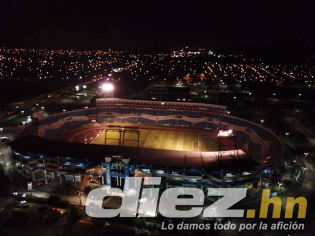 ¡ESPECTACULAR! Así luce el estadio Olímpico previo al Honduras-EUA