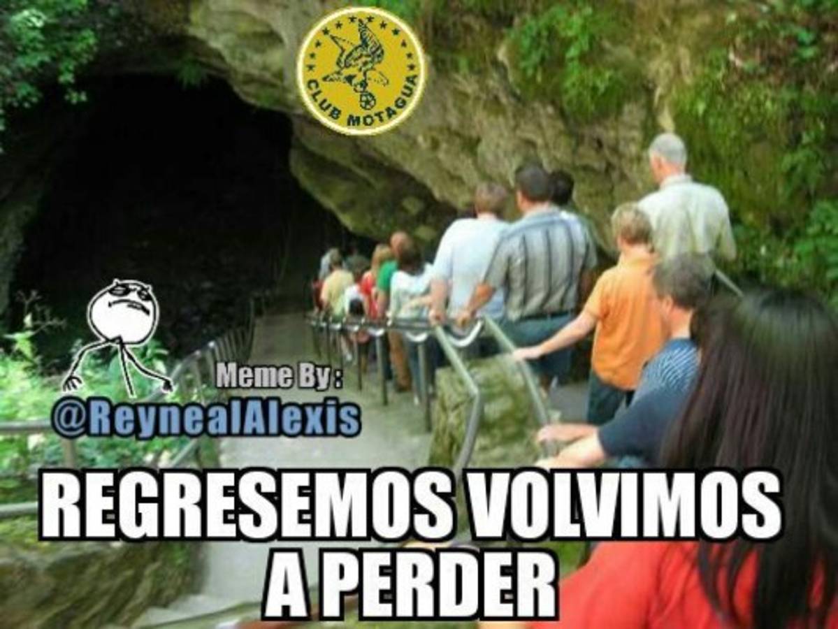 ¡Tremendo bullying! Motagua, arrasa con memes tras ser humillado por Juticalpa