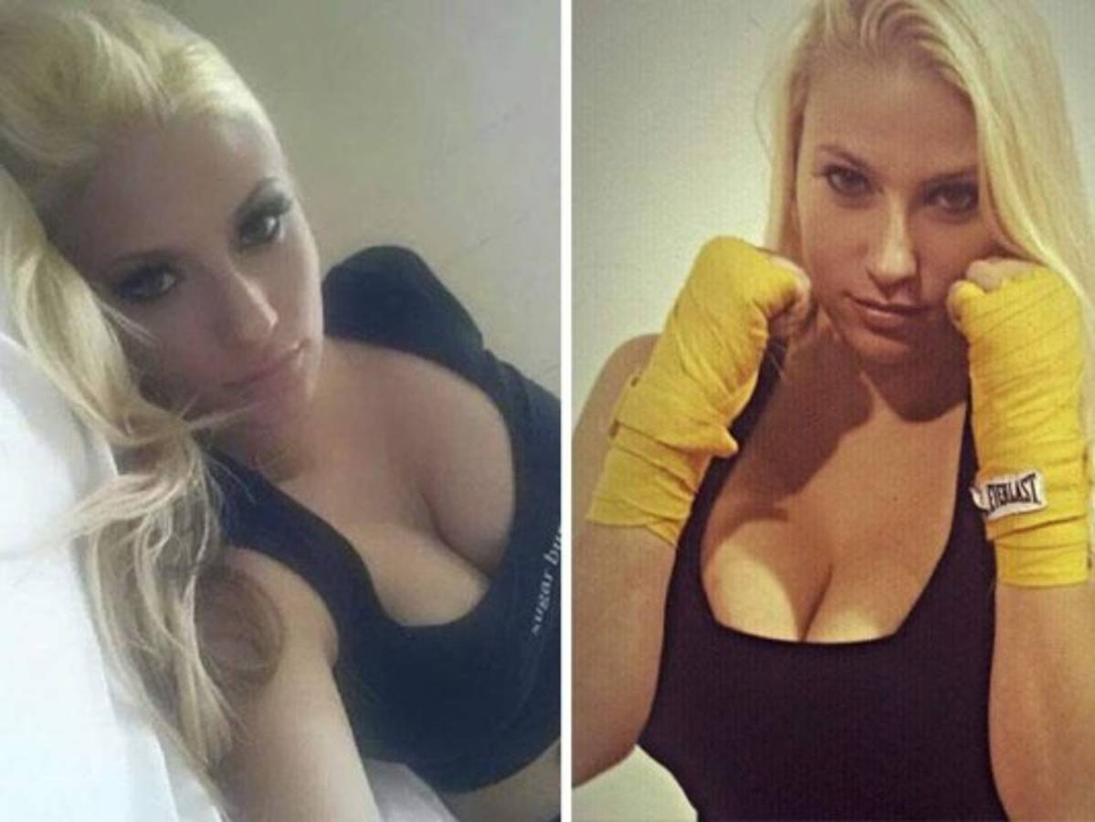 Luchadora de MMA sufre por el tamaño de sus senos