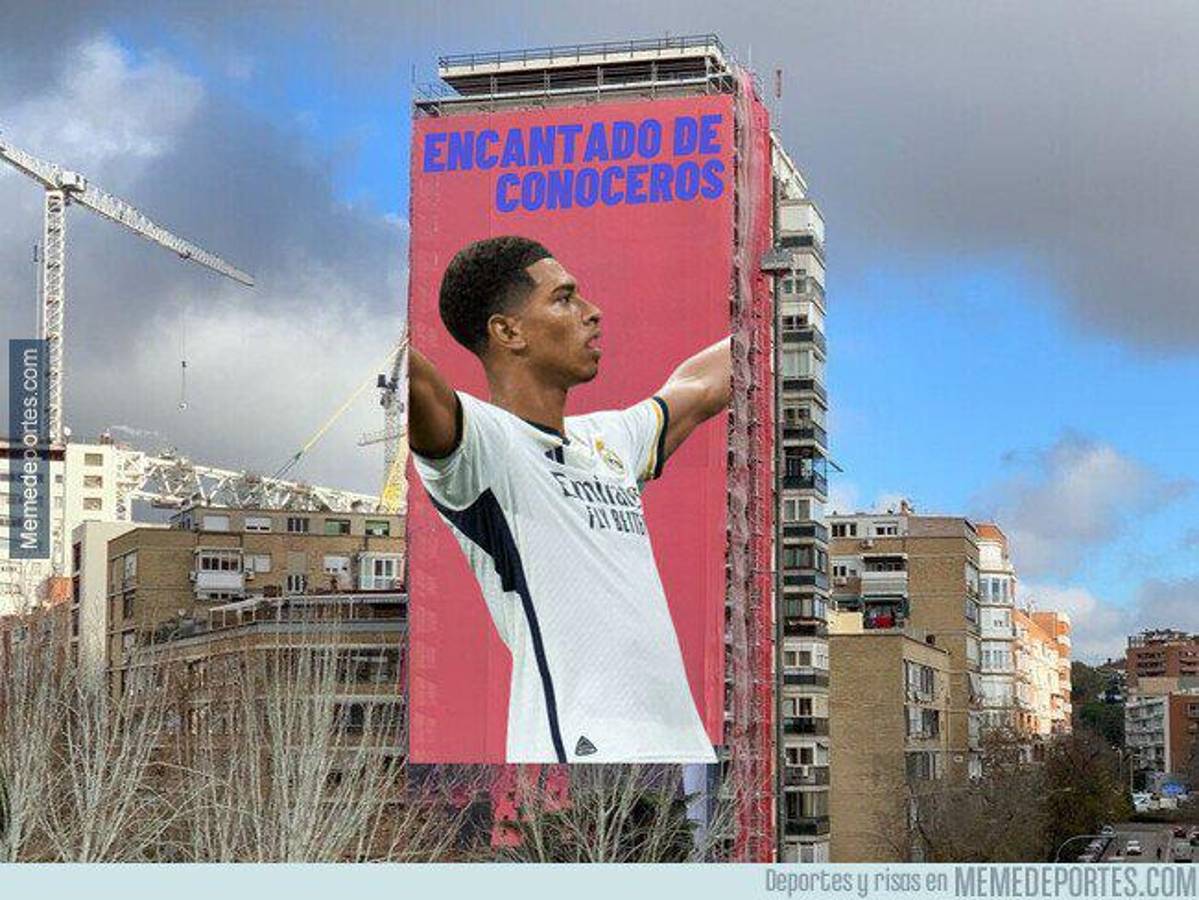 Bellingham es protagonista: los memes se burlan del Barcelona luego de caer ante Real Madrid en el Clásico