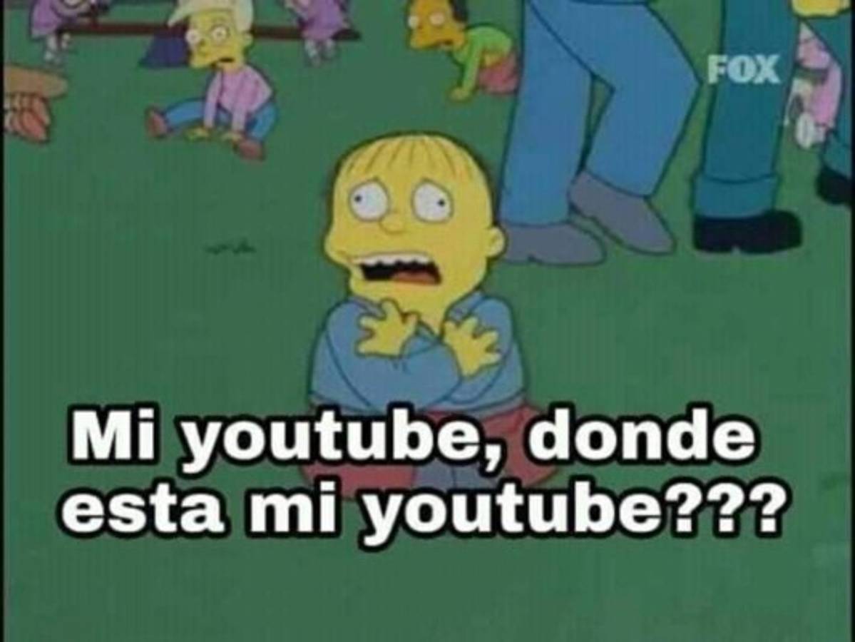 Los imperdibles memes que dejó la caída mundial de YouTube