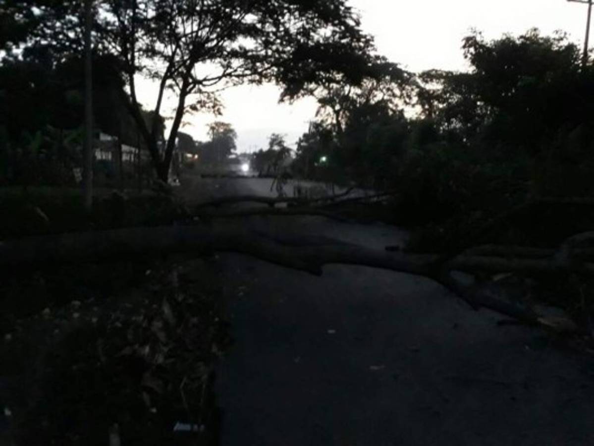 EN FOTOS: Carros quemados y carreteras tomas en casi toda Honduras
