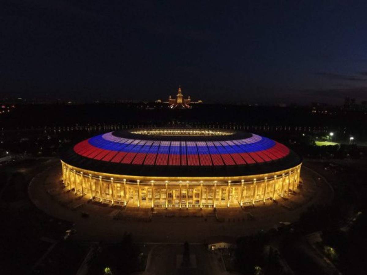 IMPONENTE: Así es el estadio Luzhniki donde será inaugurado el Mundial de Rusia 2018