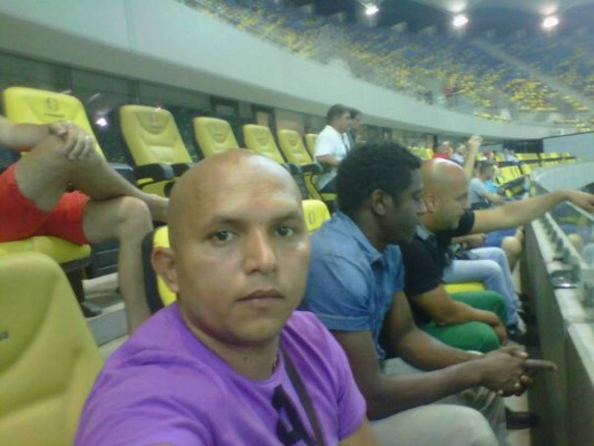 Imágenes del hondureño Manrique Amador, asesinado en Puerto Cortés