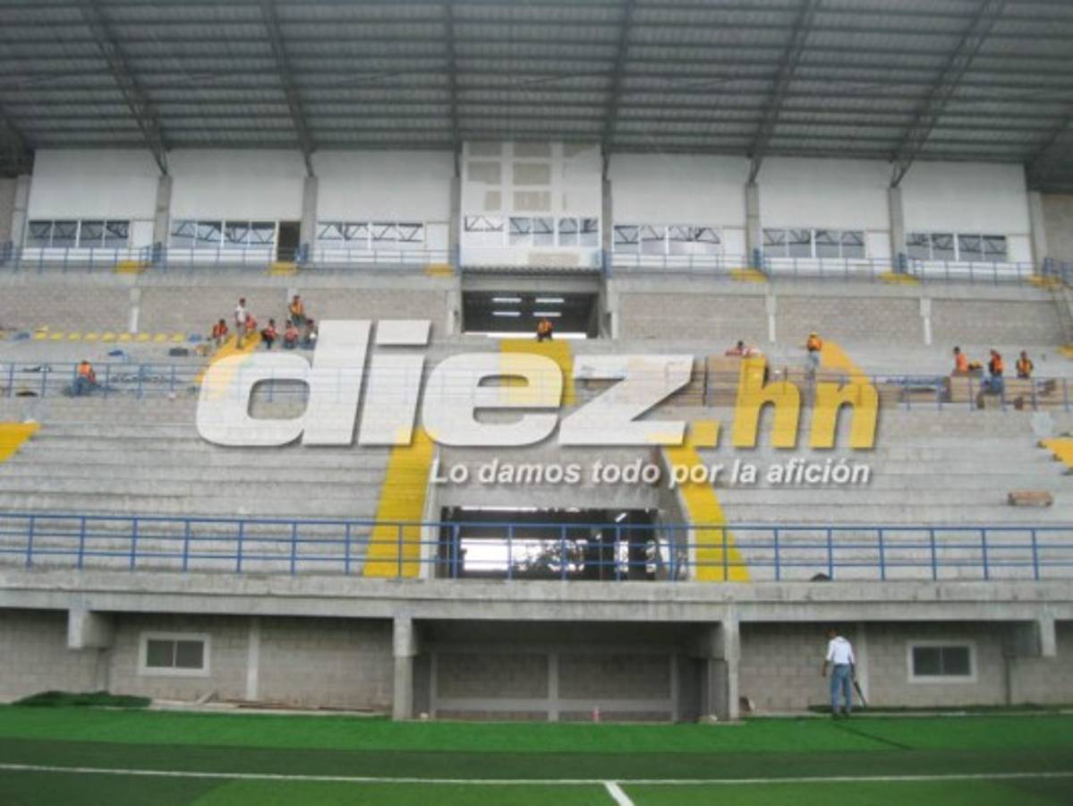 FOTOS: Así está el estadio de Choluteca, sede del Motagua-Olimpia
